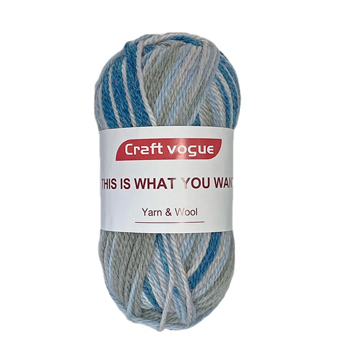 Selbstmusterndes Strickgarn